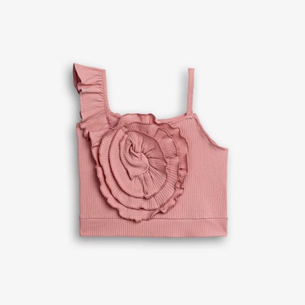 Παιδική μπλούζα αμάνικη κορίτσι ροζ FUNKY 126-505133-1