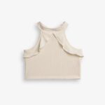 Παιδική μπλούζα αμάνικη κορίτσι εκρού FUNKY 126-505157-1