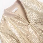 Παιδική καλοκαιρινή ζακέτα κορίτσι μπεζ χρυσό FUNKY 126-509102-1