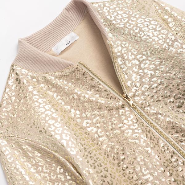 Παιδική καλοκαιρινή ζακέτα κορίτσι μπεζ χρυσό FUNKY 126-509102-1