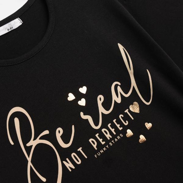 Παιδικό καλοκαιρινό σετ κάπρι κορίτσι μαύρο-μπεζ FUNKY 126-519104-1