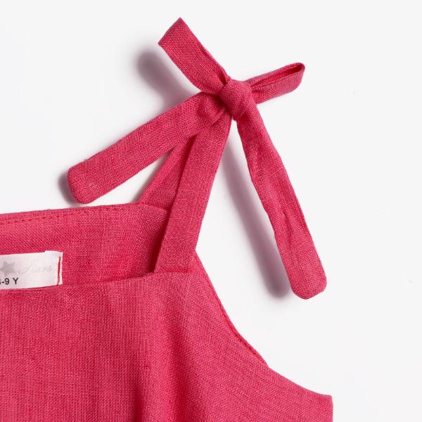 Παιδικό καλοκαιρινό σετ σορτς κορίτσι φούξια FUNKY 126-525136-1