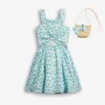 Παιδικό φόρεμα αμάνικο φλοράλ FUNKY 126-529121-1