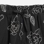 Παιδική καλοκαιρινή παντελόνα κορίτσι μαύρη FUNKY 126-531102-1