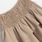 Παιδική καλοκαιρινή φούστα μπεζ Funky 126-533101-1