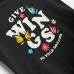 Παιδικό καλοκαιρινό σετ μακό κορίτσι ανθρακί-ροζ FUNKY 126-724116-1 - Image 2