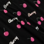 Παιδικό καλοκαιρινό σετ μακό κορίτσι ροζ-μαύρο FUNKY 126-727101-1