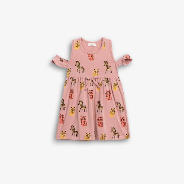 Παιδικό φόρεμα αμάνικο μακό ροζ FUNKY 126-728106-1