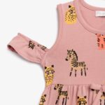 Παιδικό φόρεμα αμάνικο μακό ροζ FUNKY 126-728106-1