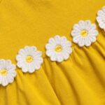 Βρεφικό σετ μακό σορτς κορίτσι κίτρινο FUNKY 126-924110-2