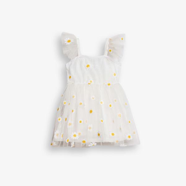 Βρεφικό καλοκαιρινό φόρεμα λευκό FUNKY 126-929105-1