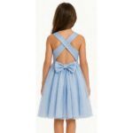 Παιδικό καλοκαιρινό φόρεμα γαλάζιο Serafino 6543