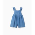 Βρεφική σαλοπέτα καλοκαιρινή τζιν κορίτσι μπλε Zippy ZBGAP0502_26006
