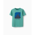 Παιδική μπλούζα μακό κοντομάνικη αγόρι πράσινη ZIPPY ZKBAP0303_26016