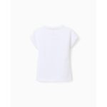 Παιδική μπλούζα μακό κοντομάνικη κορίτσι λευκή ZIPPY ZKGAP0303_26031