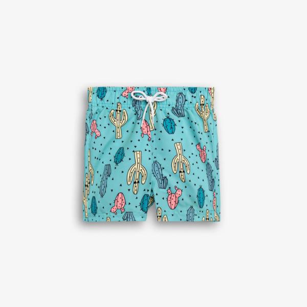 Παιδικό μαγιό βερμούδα για αγόρι τιρκουάζ Funky 126-0306-1