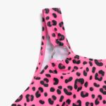 Παιδικό μαγιό μπικίνι για κορίτσι ροζ animal Funky 126-0503-1