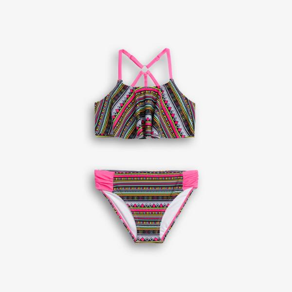 Παιδικό μαγιό μπικίνι για κορίτσι εμπριμέ Funky 126-0504-1