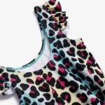 Παιδικό μαγιό ολόσωμο για κορίτσι animal print Funky 126-0508-1 - Image 3