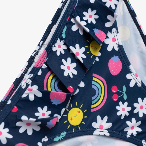 Παιδικό μαγιό μπικίνι για κορίτσι μπλε Funky 126-0510-1