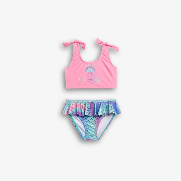 Παιδικό μαγιό μπικίνι κορίτσι ροζ FUNKY 126-0701-1