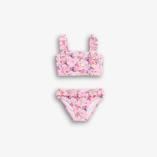 Παιδικό μαγιό μπικίνι κορίτσι ροζ FUNKY 126-0705-1