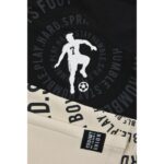 Παιδικό σετ καλοκαιρινό βερμούδα αγόρι μαύρο-μπεζ Sprint 261-3003-200