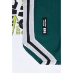 Παιδικό σετ καλοκαιρινό βερμούδα αγόρι λευκό-πράσινο Sprint 261-3008-100