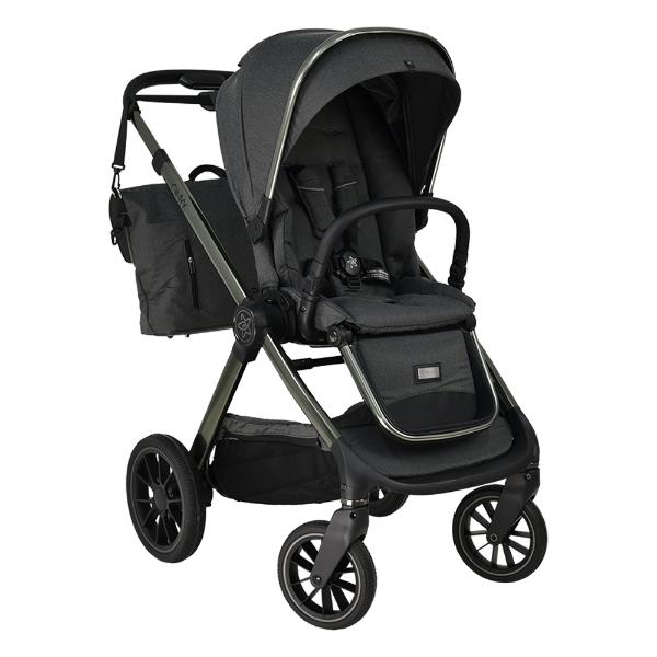 Πολυκαρότσι Onyx 2 in 1 Lava Grey Bebe Stars 341-186