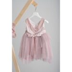 Piccolino Βαπτιστικό Φόρεμα για Κορίτσι DR25S146.PINK Augusta Pink - Image 3