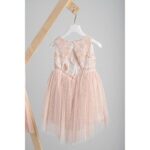 Piccolino Βαπτιστικό Φόρεμα για Κορίτσι DR25S162.PEACH Ursulla Peach