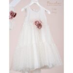 Piccolino Βαπτιστικό Φόρεμα για Κορίτσι DR26S182.IVORY Luna Ivory