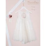 Piccolino Βαπτιστικό Φόρεμα για Κορίτσι DR26S182.IVORY Luna Ivory