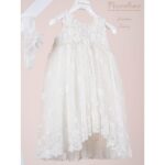 Piccolino Βαπτιστικό Φόρεμα για Κορίτσι DR26S186.IVORY Sienna Ivory