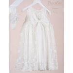 Piccolino Βαπτιστικό Φόρεμα για Κορίτσι DR26S186.IVORY Sienna Ivory - Image 3