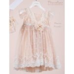 Piccolino Βαπτιστικό Φόρεμα για Κορίτσι DR26S187.POWDER Monroe Powder