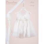 Piccolino Βαπτιστικό Φόρεμα για Κορίτσι DR26S188.IVORY Alba Ivory