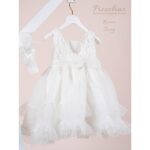 Piccolino Βαπτιστικό Φόρεμα για Κορίτσι DR26S189.IVORY Renee Ivory
