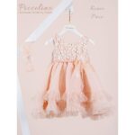 Piccolino Βαπτιστικό Φόρεμα για Κορίτσι DR26S189.PUCE Renee Puce