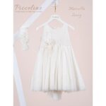 Piccolino Βαπτιστικό Φόρεμα για Κορίτσι DR26S191.IVORY Marcella Ivory