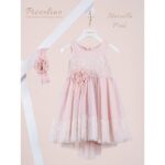Piccolino Βαπτιστικό Φόρεμα για Κορίτσι DR26S191.PINK Marcella Pink
