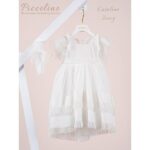 Piccolino Βαπτιστικό Φόρεμα για Κορίτσι DR26S193.IVORY Catalina Ivory