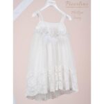 Piccolino Βαπτιστικό Φόρεμα για Κορίτσι DR26S195.IVORY Phillipa Ivory