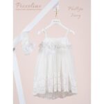 Piccolino Βαπτιστικό Φόρεμα για Κορίτσι DR26S195.IVORY Phillipa Ivory