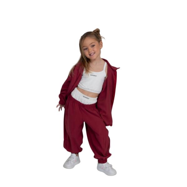 Παιδικό σετ καλοκαιρινό με ζακέτα για κορίτσι dusty rose Minimo ML36000-00649