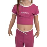 Παιδικό σετ καλοκαιρινό για κορίτσι dusty rose Minimo ML36008-00649