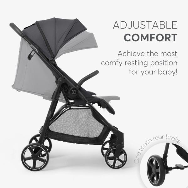Καρότσι Περιπάτου Alexa Dark Grey Kikka Boo 31001030180