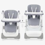 Kikka Boo Καρεκλάκι Φαγητού Spicy+ Grey 31004010202