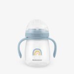 Kikka Boo Κύπελλο Με Στόμιο Σιλικόνης 240ml Stripy Friends 31302030107