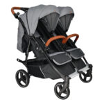 Καρότσι Διδύμων Double Trouble Grey Bebe Stars 7901-186 - Image 10